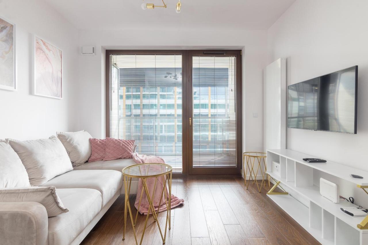 Burakowska Pastel Elegant Apartment Warschau Buitenkant foto