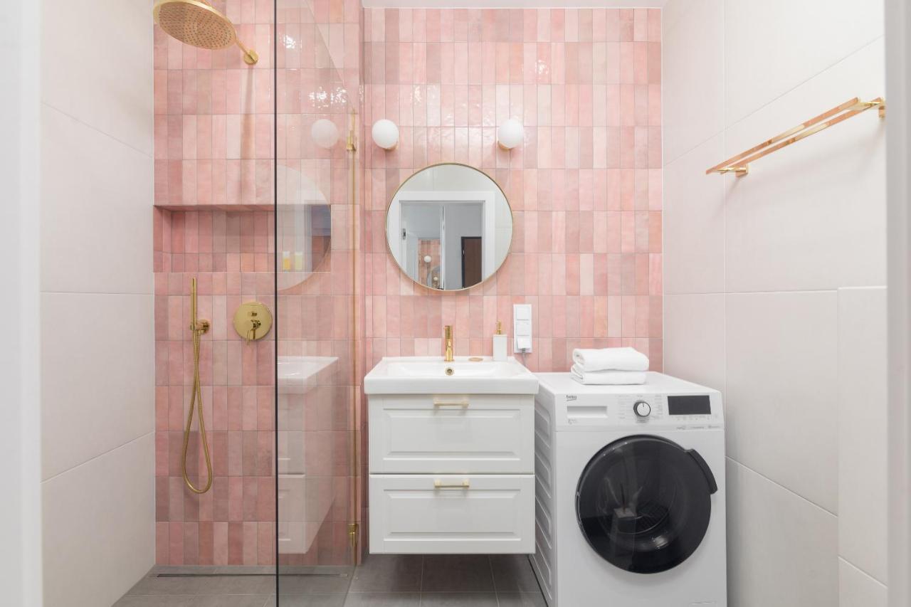 Burakowska Pastel Elegant Apartment Warschau Buitenkant foto