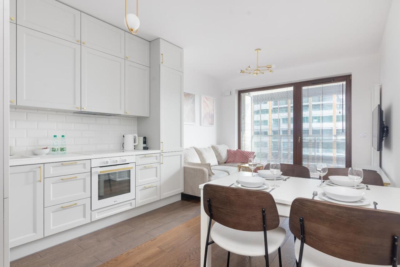 Burakowska Pastel Elegant Apartment Warschau Buitenkant foto