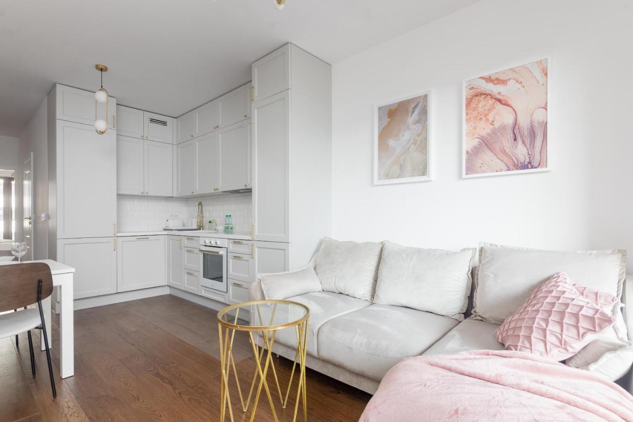 Burakowska Pastel Elegant Apartment Warschau Buitenkant foto