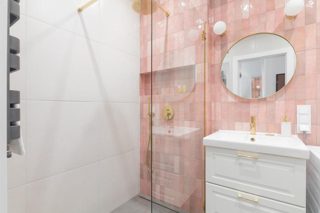 Burakowska Pastel Elegant Apartment Warschau Buitenkant foto